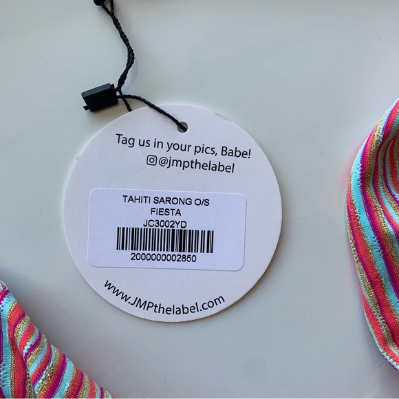 NWT JMP The‎ Label TAHITI SARONG O/S FIESTA - Picture 4 of 8